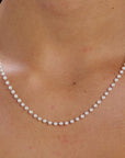 Collana Essential Bianca 560mm