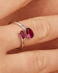 Anello Fancy Passion Ruby