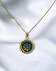 Collana Timone verde
