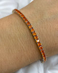 Bracciale Tennis Orange