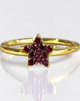 Anello Ruby star