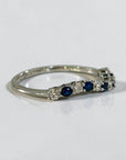 Anello Onda Blu
