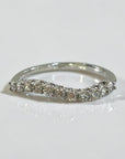 Anello Onda White