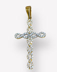Ciondolo Croce Intreccio