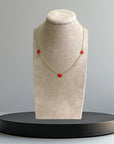 Collana 3 cuori