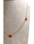 Collana 3 cuori