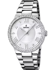 OROLOGIO FESTINA BOYFRIEND F16719/1 BIANCO CON CINTURINO IN ACCIAIO, DONNA
