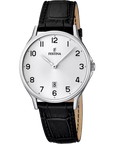 OROLOGIO FESTINA CLASSICS F16745/1 ARGENTO CINTURINO IN PELLE, UOMO