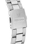 OROLOGIO FESTINA TIMELESS CHRONOGRAPH F16820/A BLU CINTURINO IN ACCIAIO, UOMO