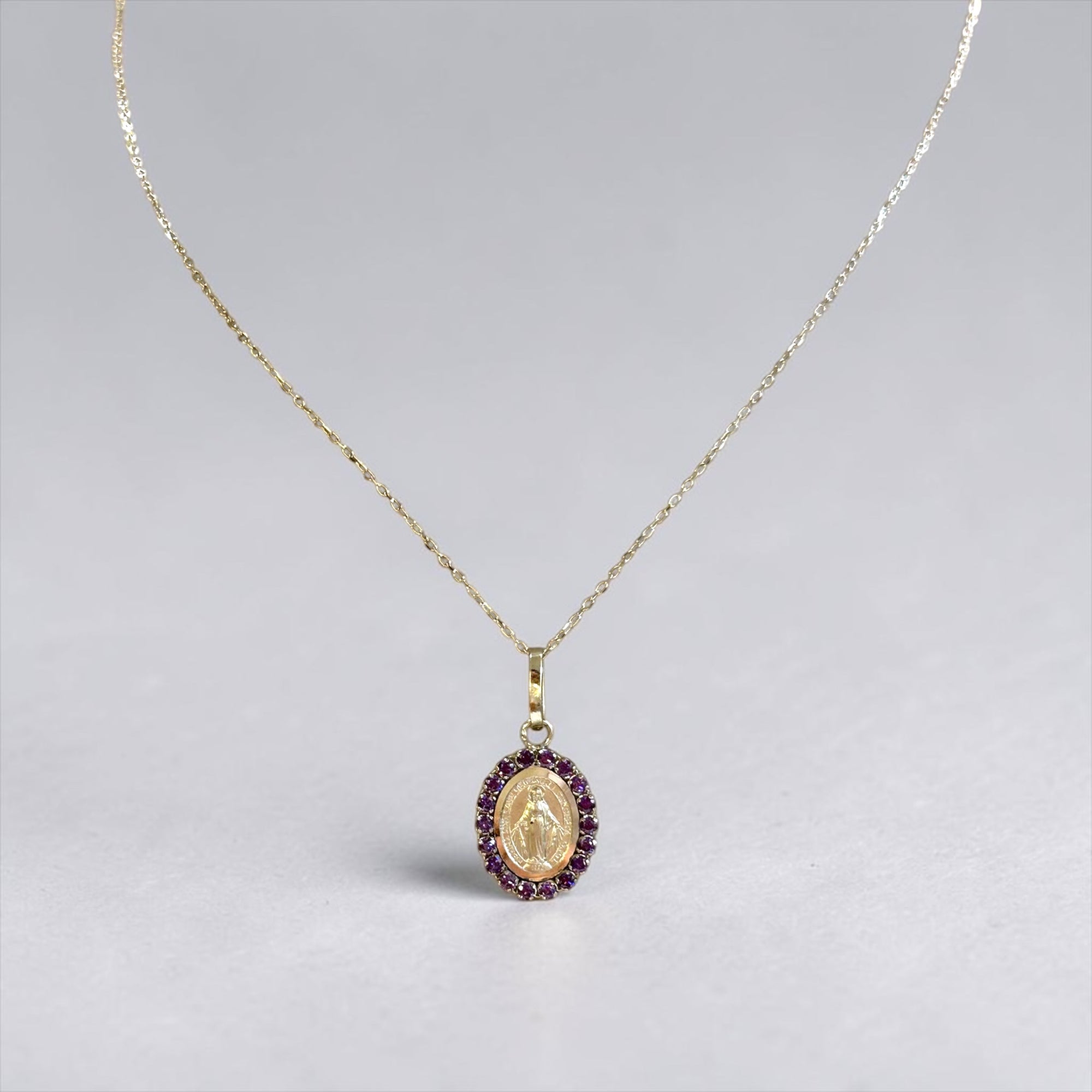 Collana Fede Lilla