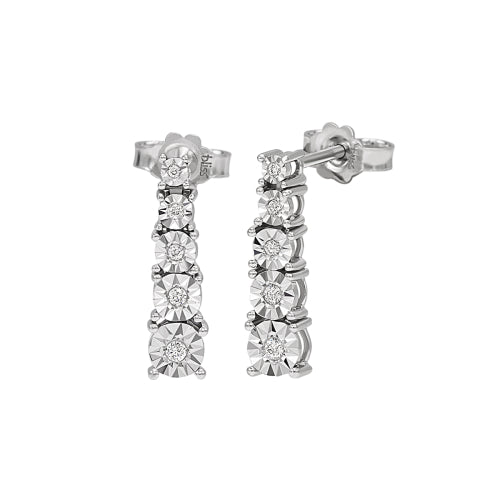 RUGIADA Orecchini in oro bianco con diamant iRef: 20069794