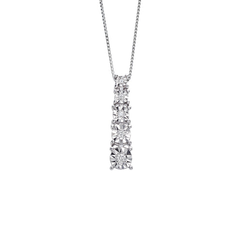 RUGIADA Collana in oro bianco con diamanti Ref: 20073934