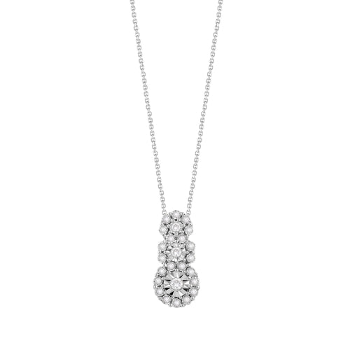 RUGIADA Collana in oro bianco con diamante Ref: 20102611