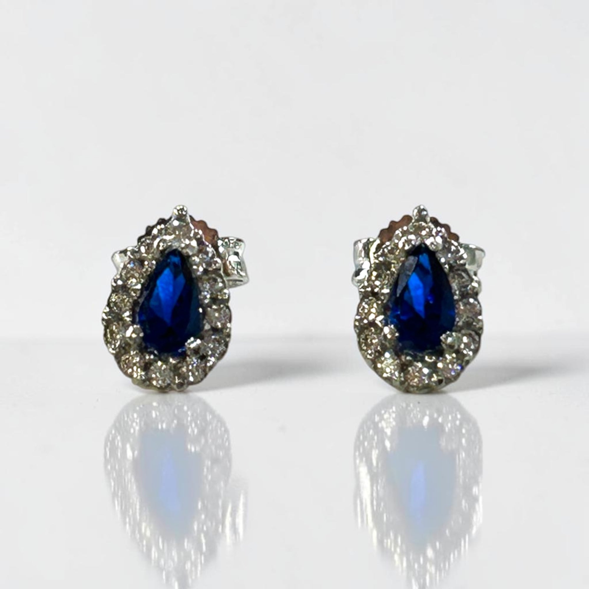 Orecchini Goccia Blu