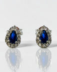Orecchini Goccia Blu