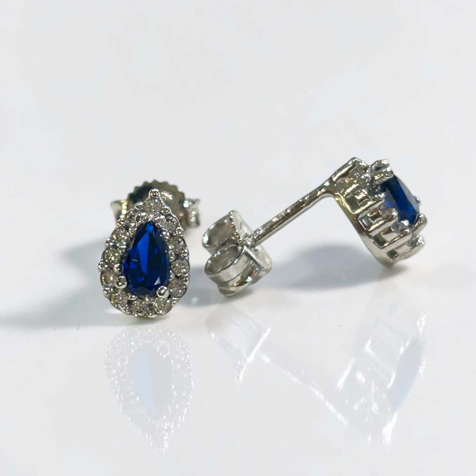 Orecchini Goccia Blu