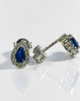 Orecchini Goccia Blu