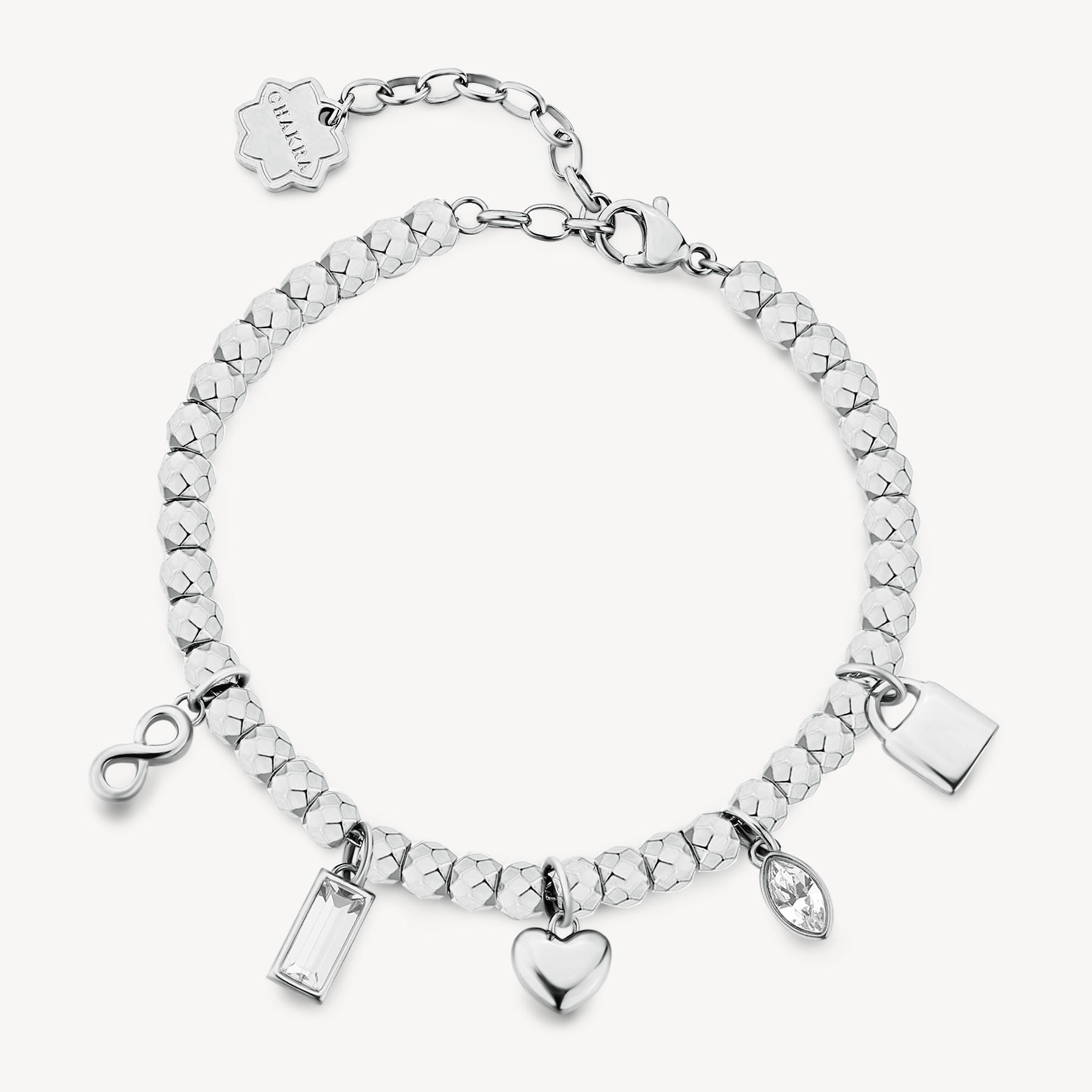 Bracciale CHAKRA AMORE Acciaio BHKB249