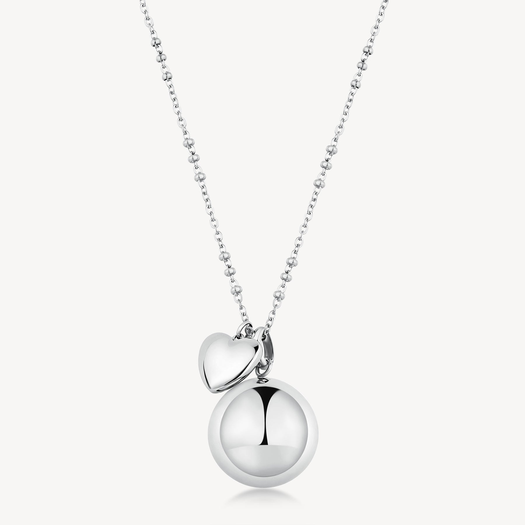 Collana CHAKRA FAMIGLIA  Acciaio BHKN156