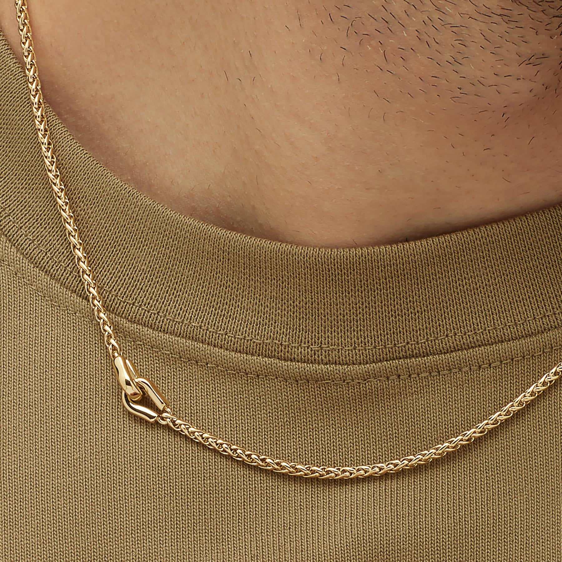 Collana Knocker Gold 510mm
