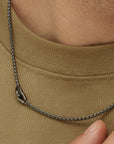 Collana Knocker Black 510mm