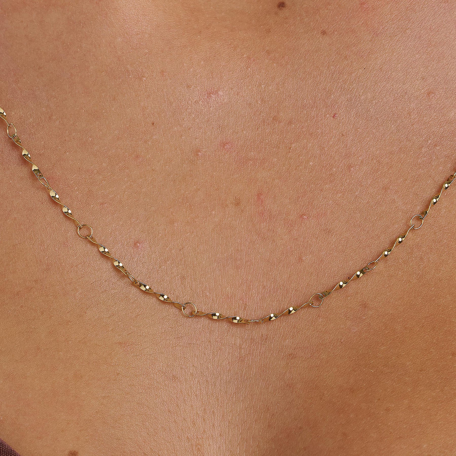 Collana Essential Gold 660mm