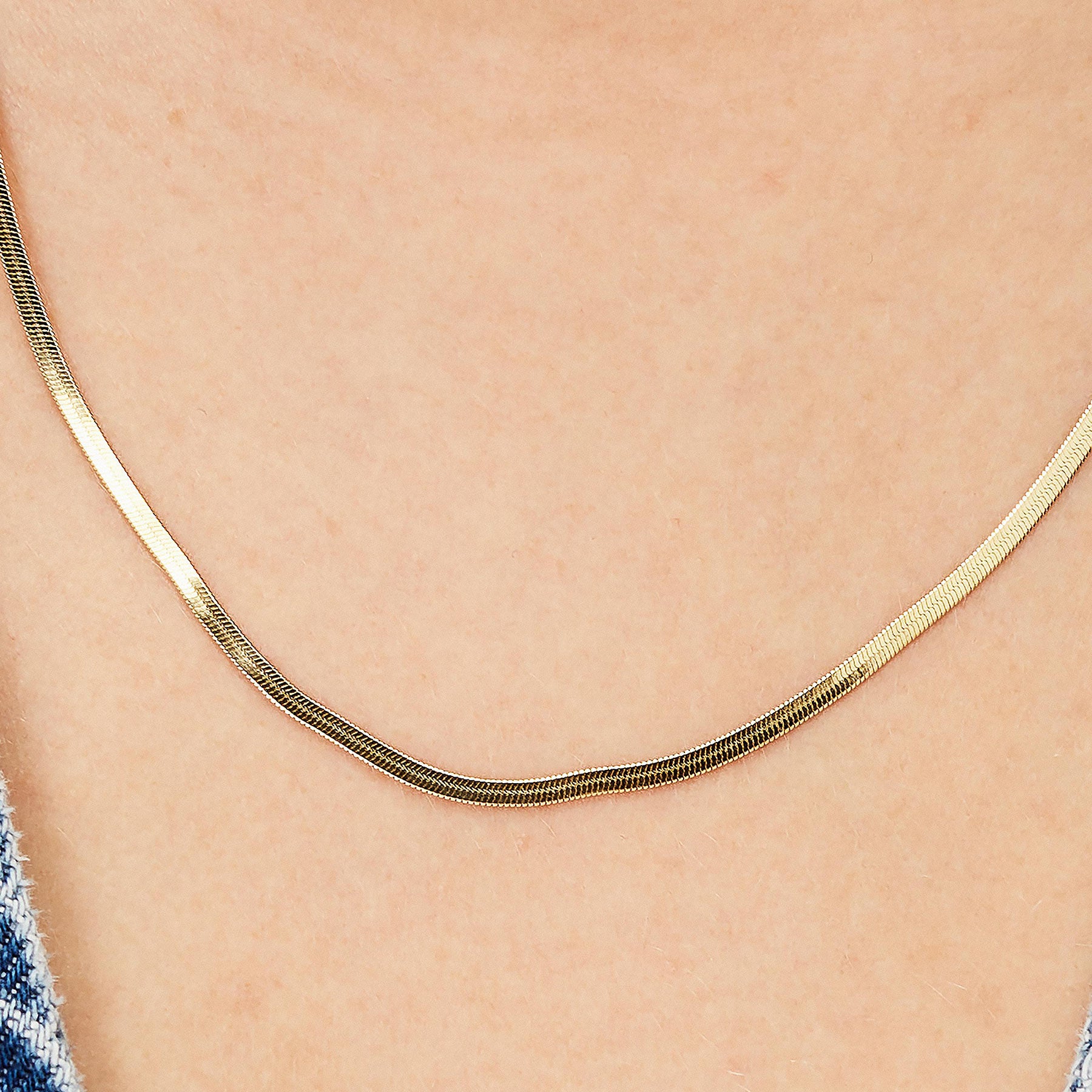 Collana Essential Gold 560mm