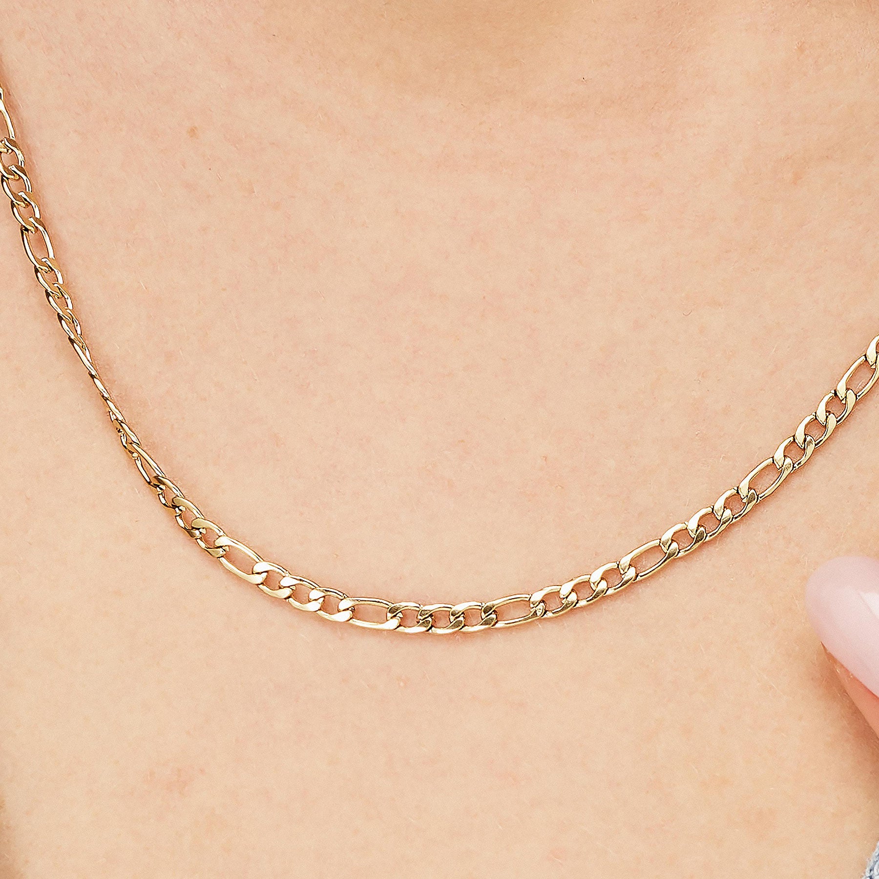 Collana Essential Gold 560mm