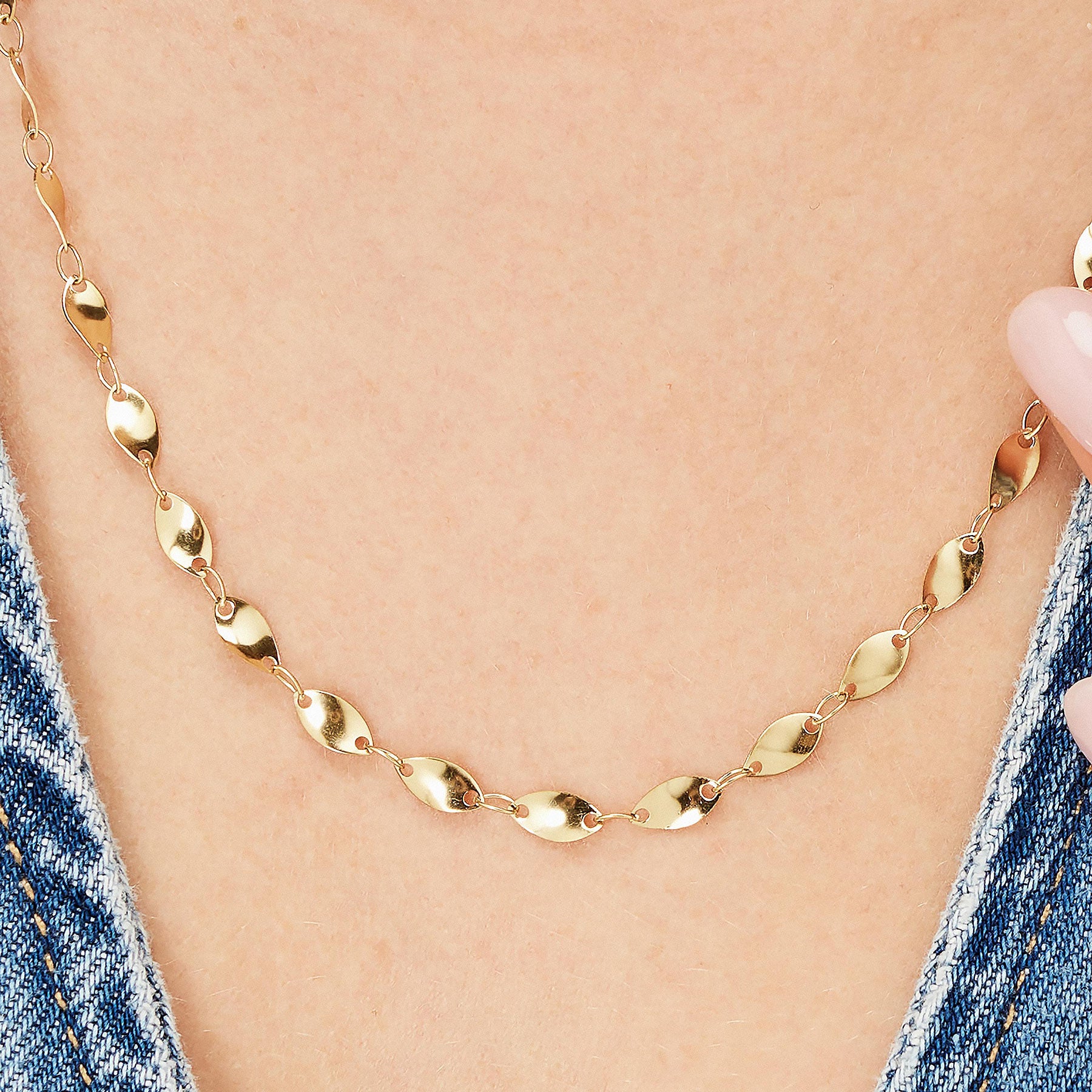 Collana Essential Gold 560mm