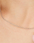 Collana Essential Bianca 440mm