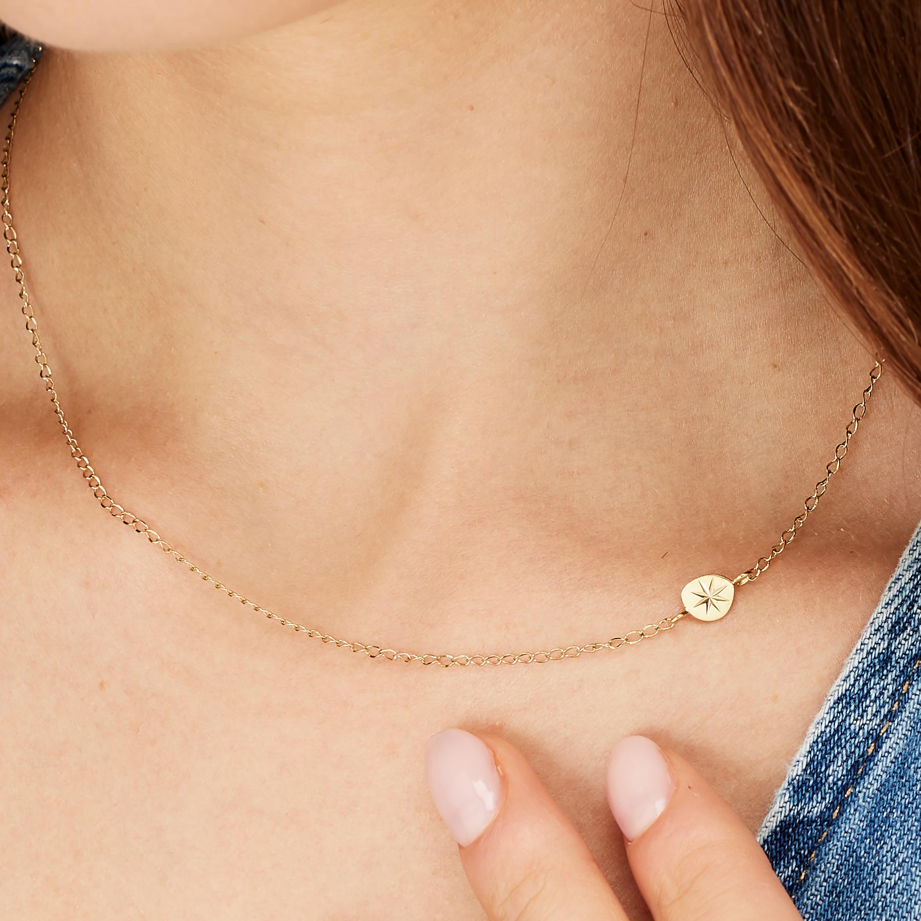 Collana Essential Gold 440mm