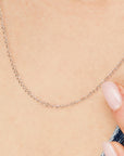 Collana Essential Bianca 560mm