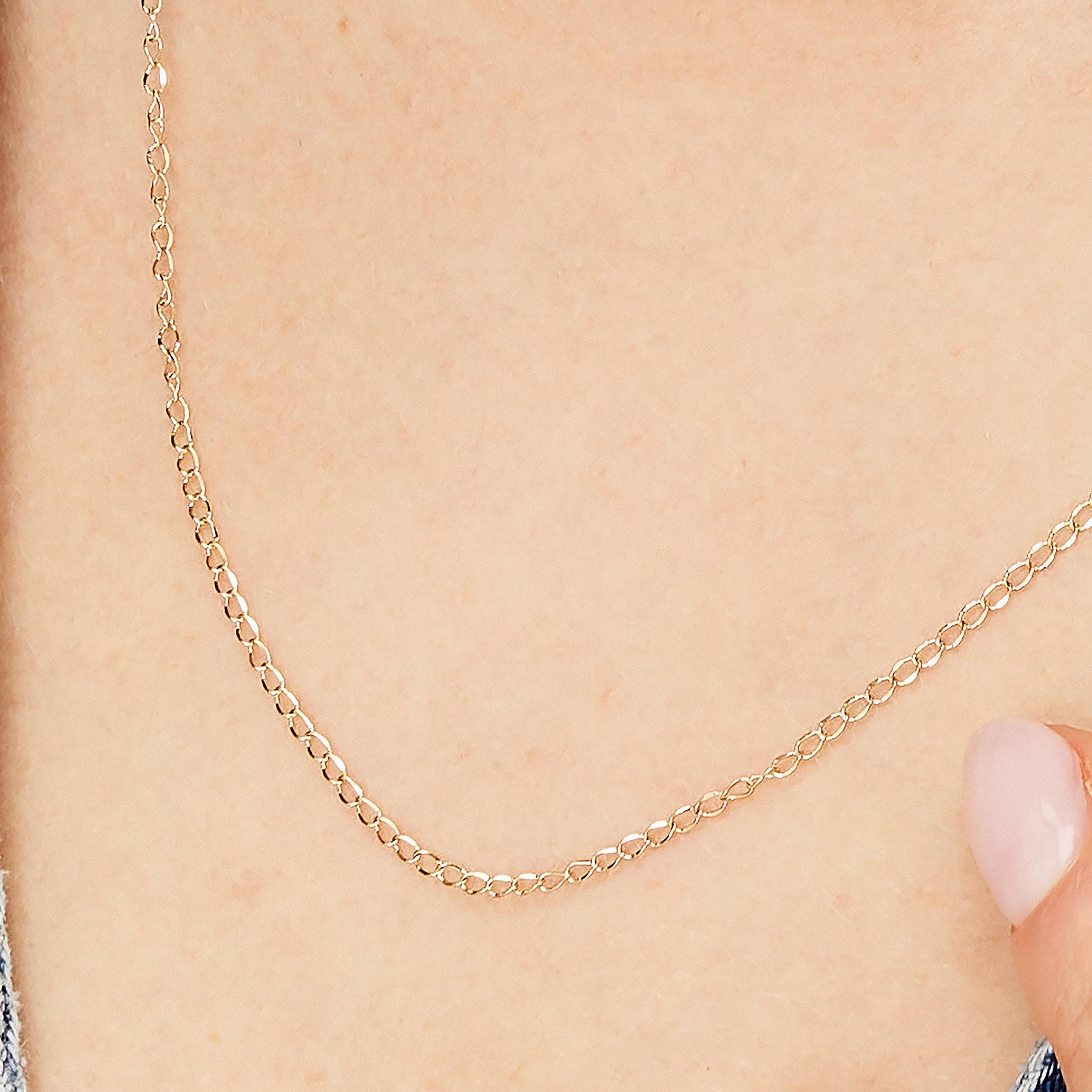 Collana Essential Gold 560mm