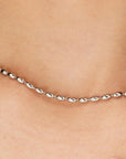 Collana Essential Bianca 440mm