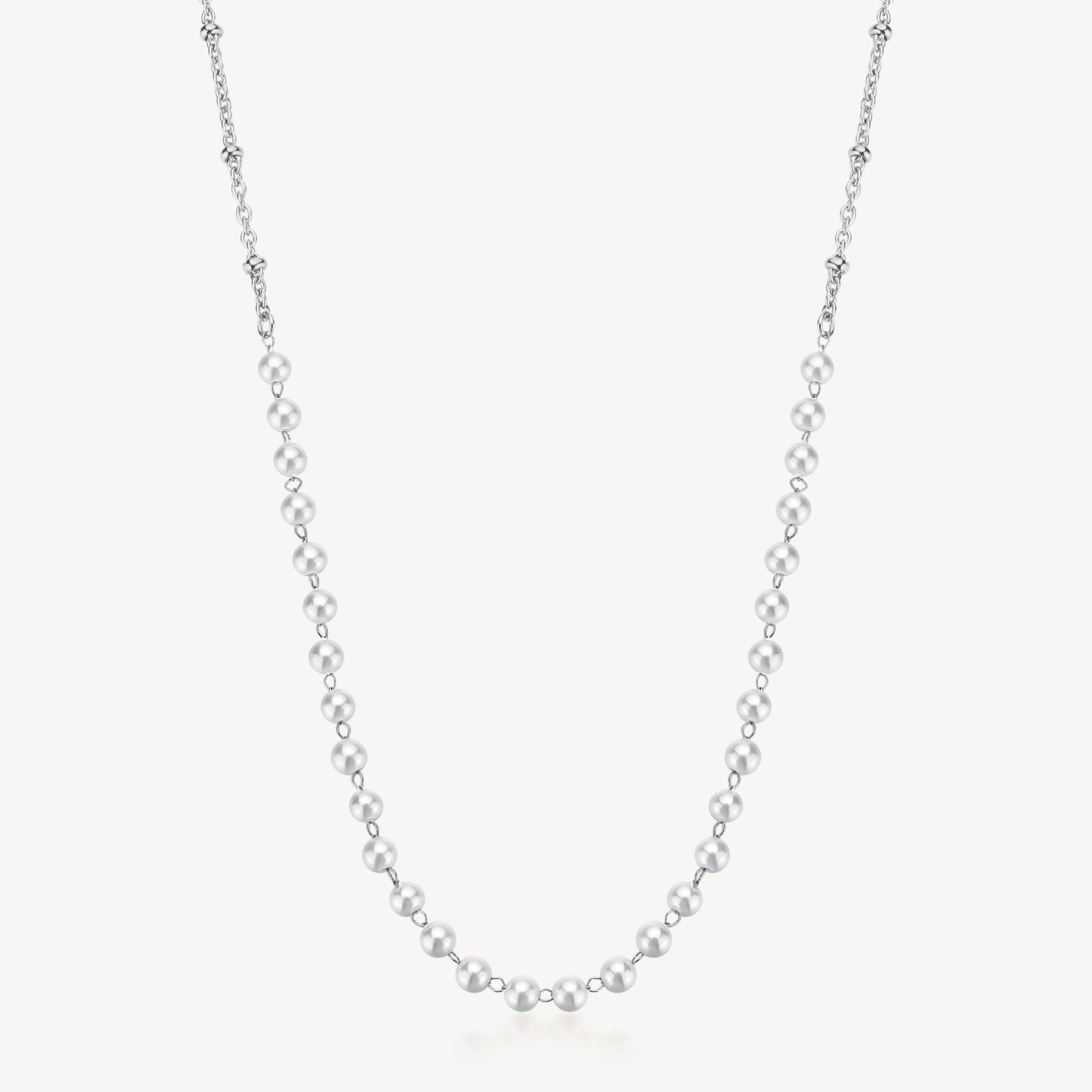 Collana Essential Bianca 440mm
