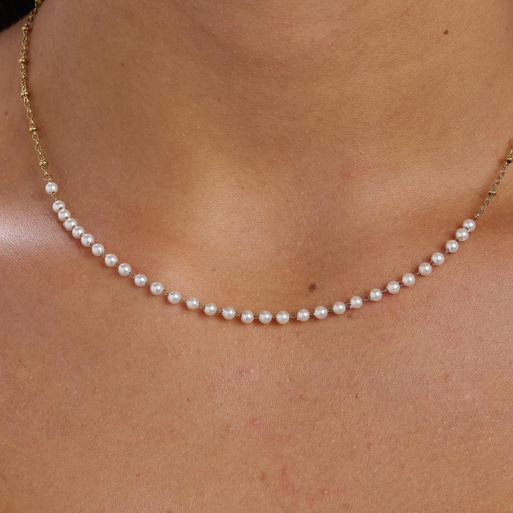 Collana Essential Gold 440mm
