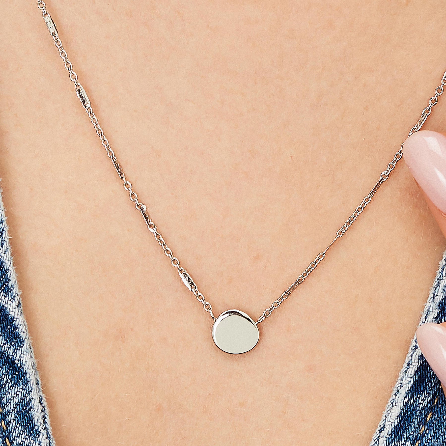 Collana Essential Bianca 560mm