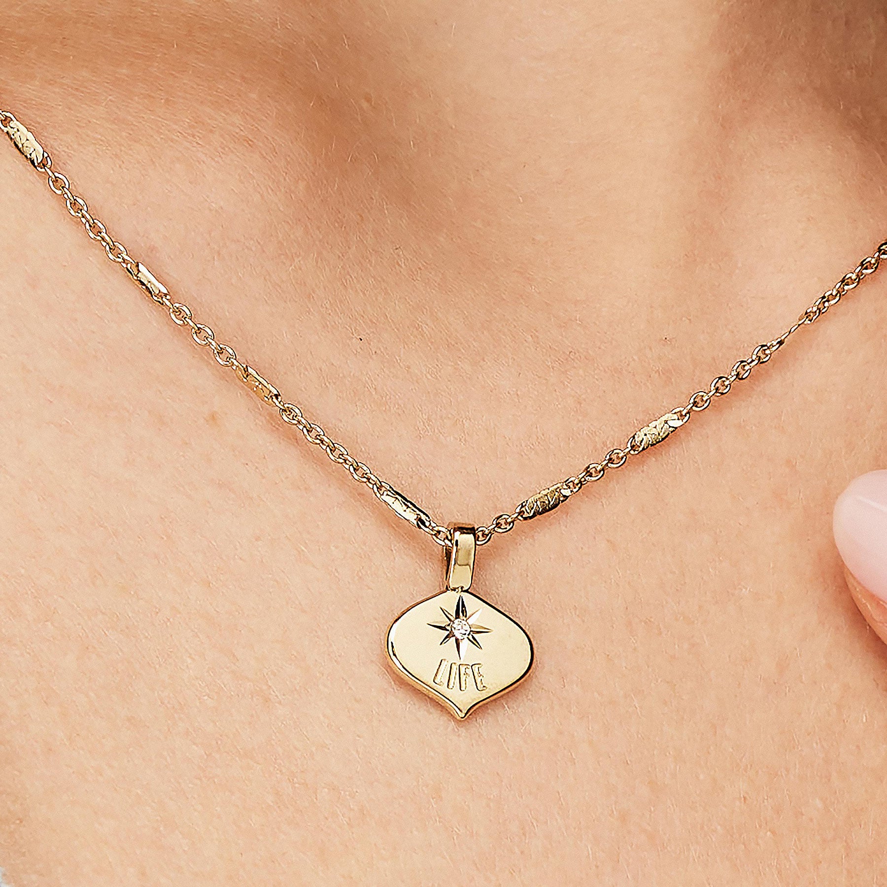 Collana Essential Gold 440mm
