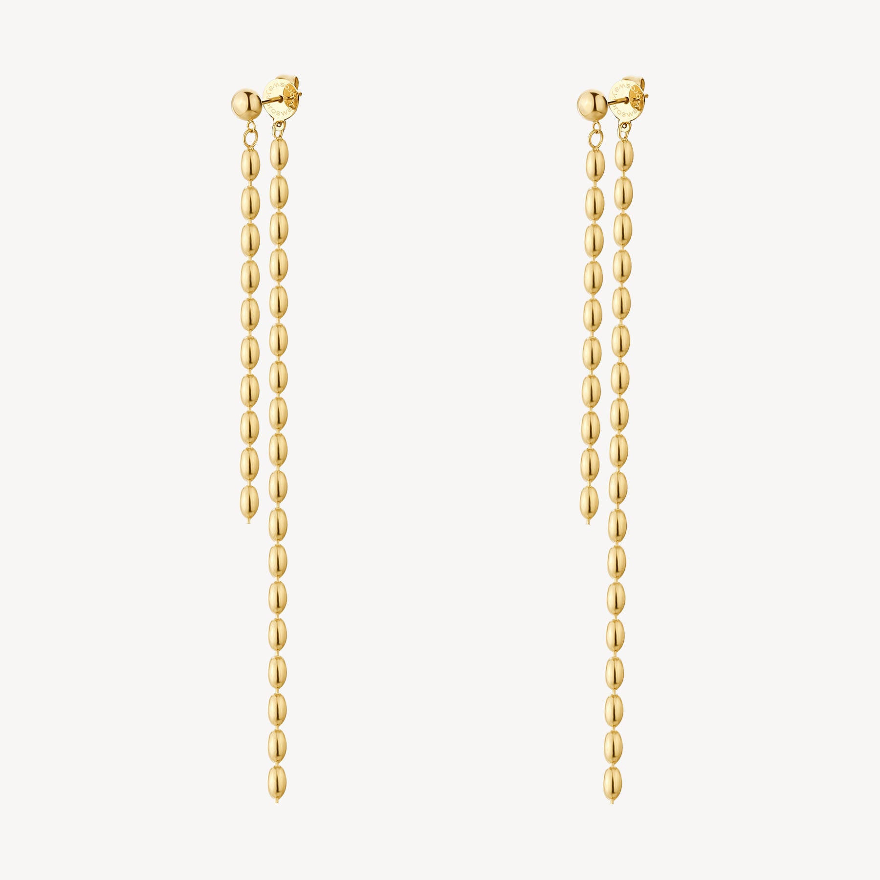 Orecchini Essential Gold 100mm