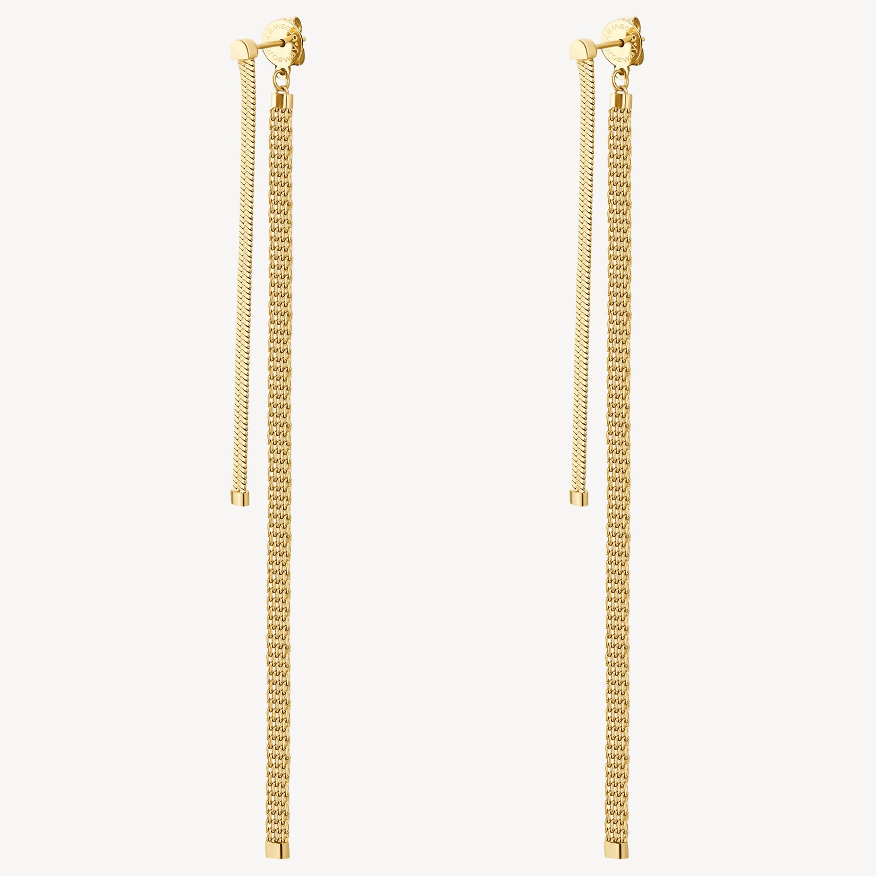 Orecchini Essential Gold 100mm