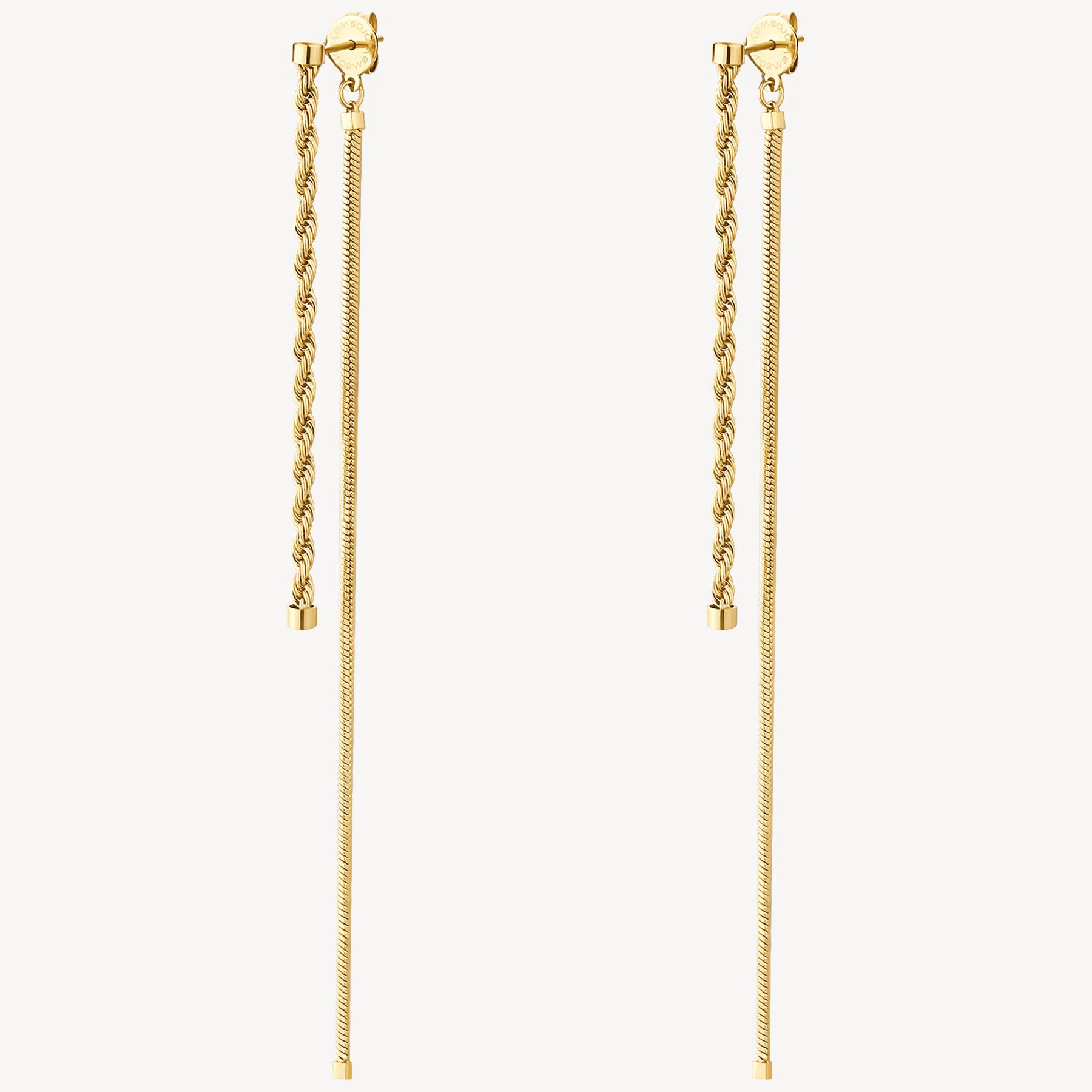 Orecchini Essential Gold 100mm