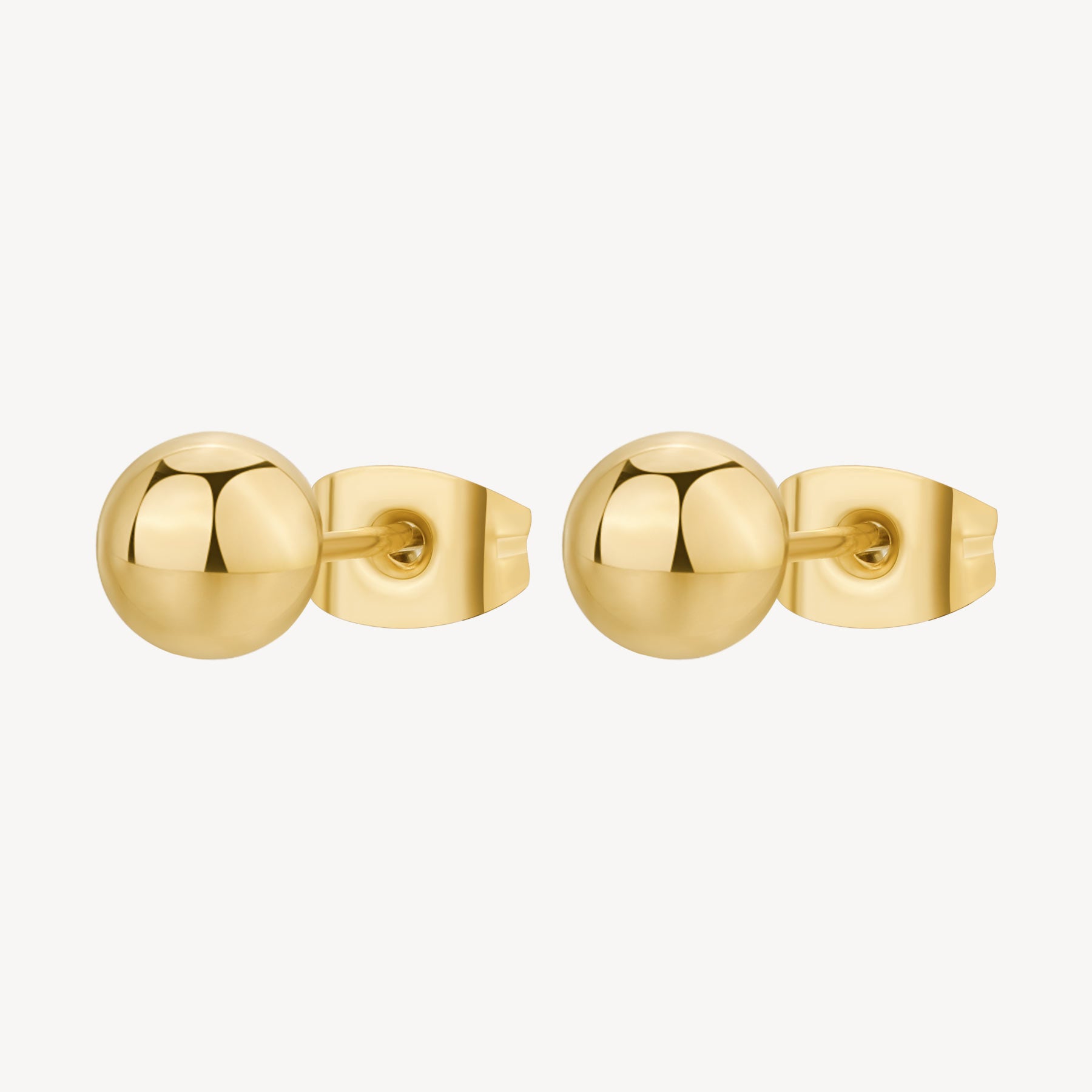 Orecchini Essential Gold 6mm