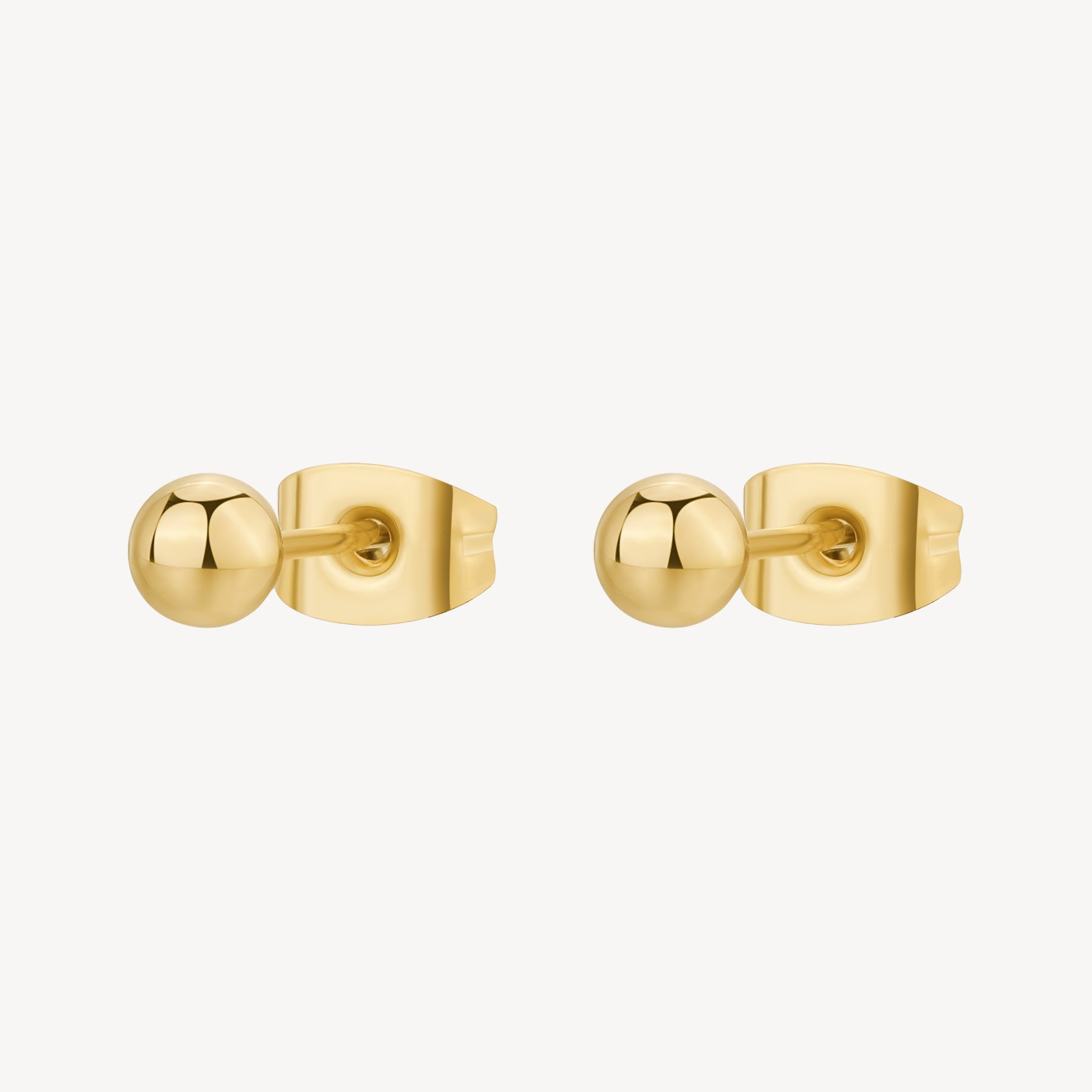 Orecchini Essential Gold 4mm