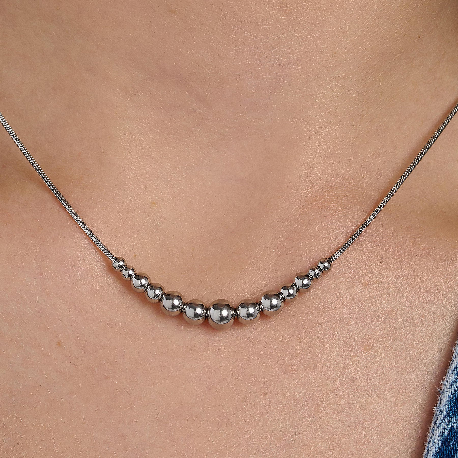 Collana Perfect Bianca 430mm