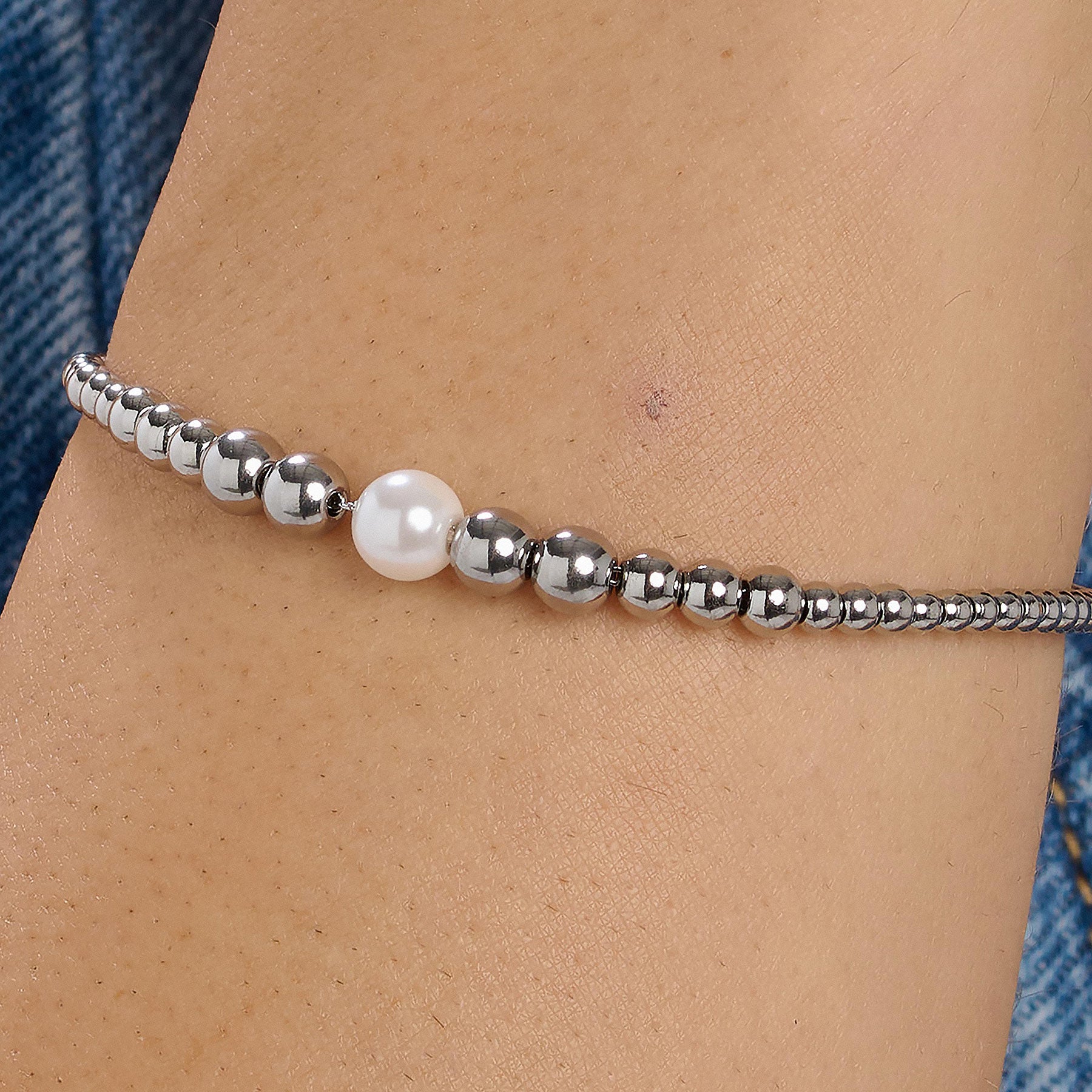 Bracciale Perfect Bianco 200mm