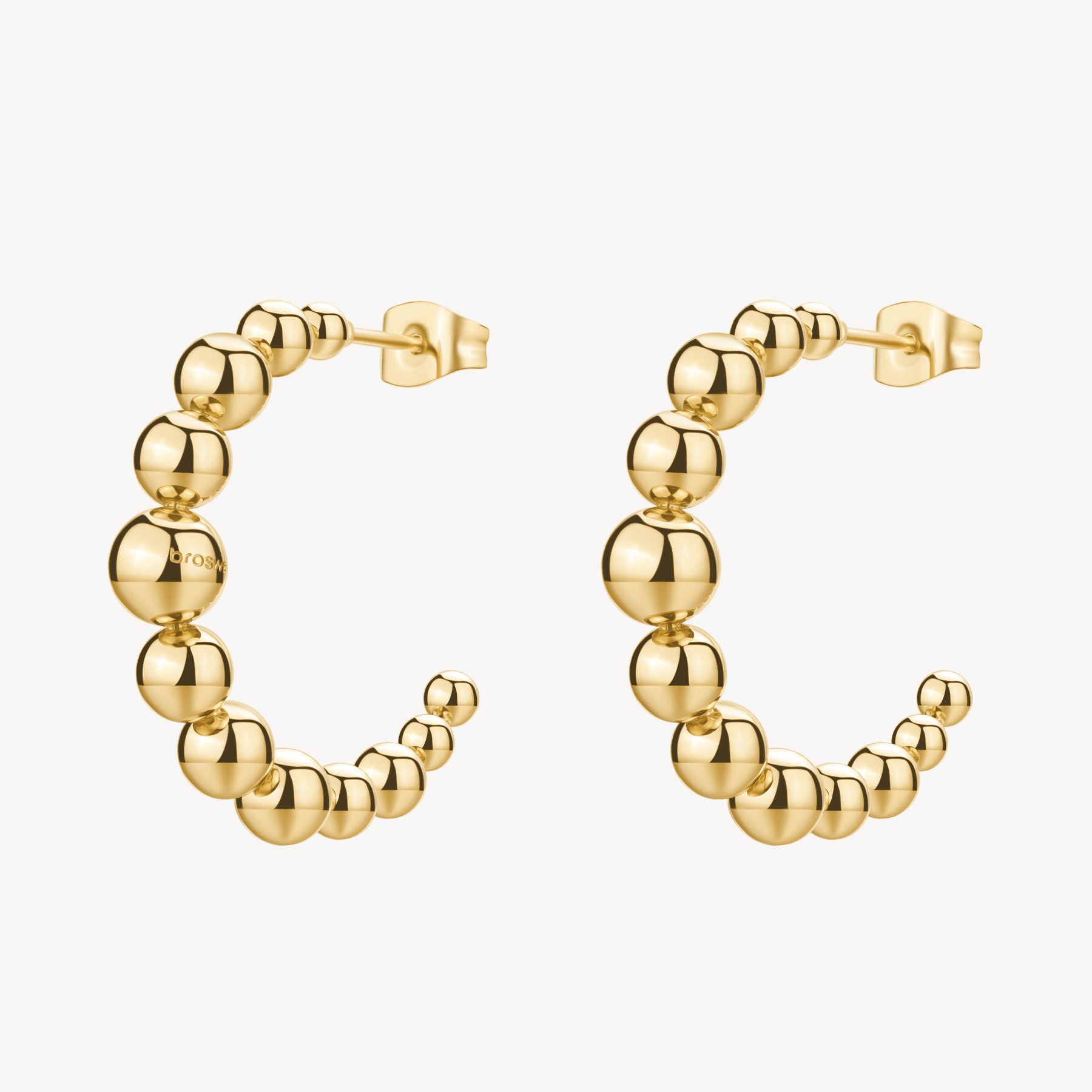 Orecchini Perfect Gold 28mm