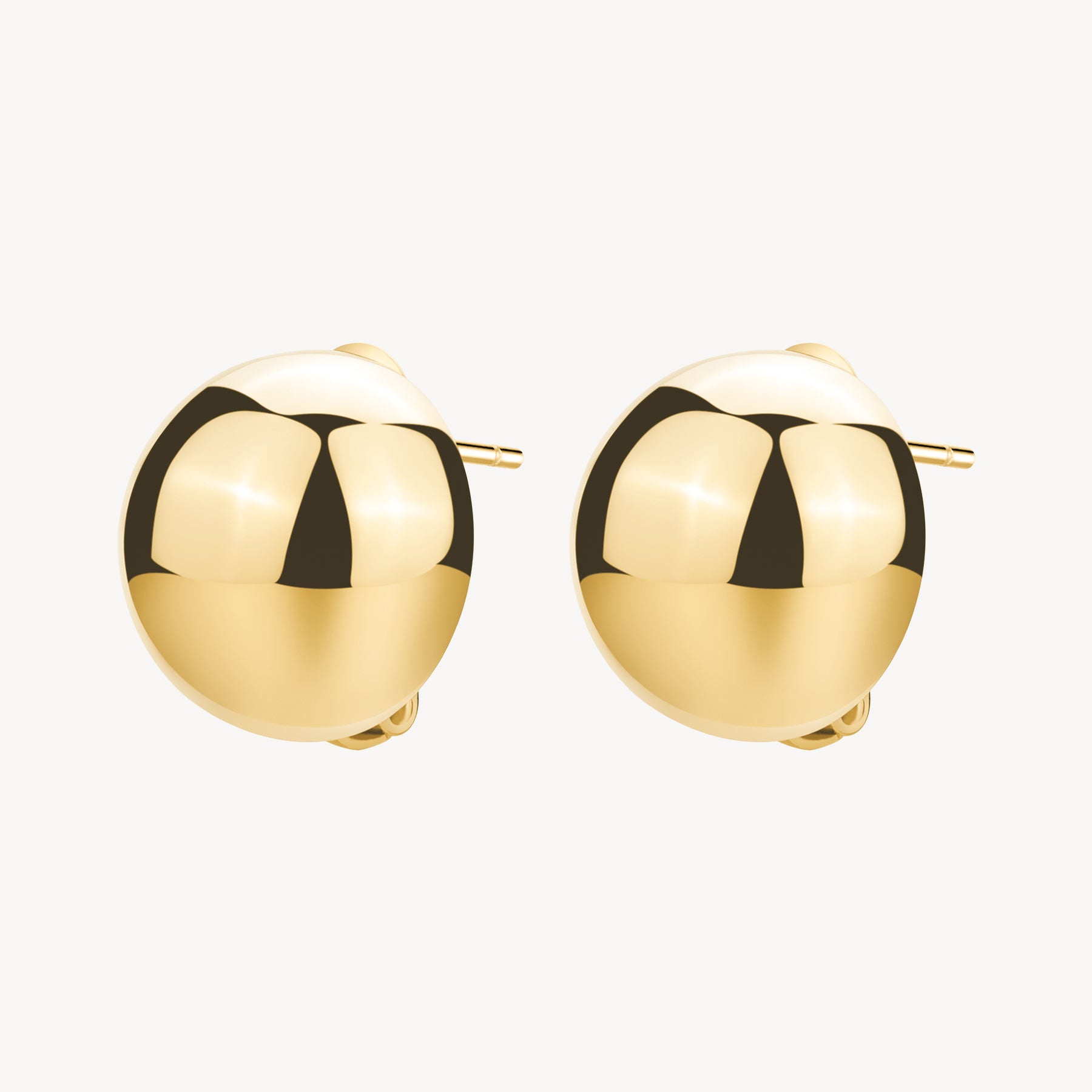 Orecchini Perfect Gold 18mm