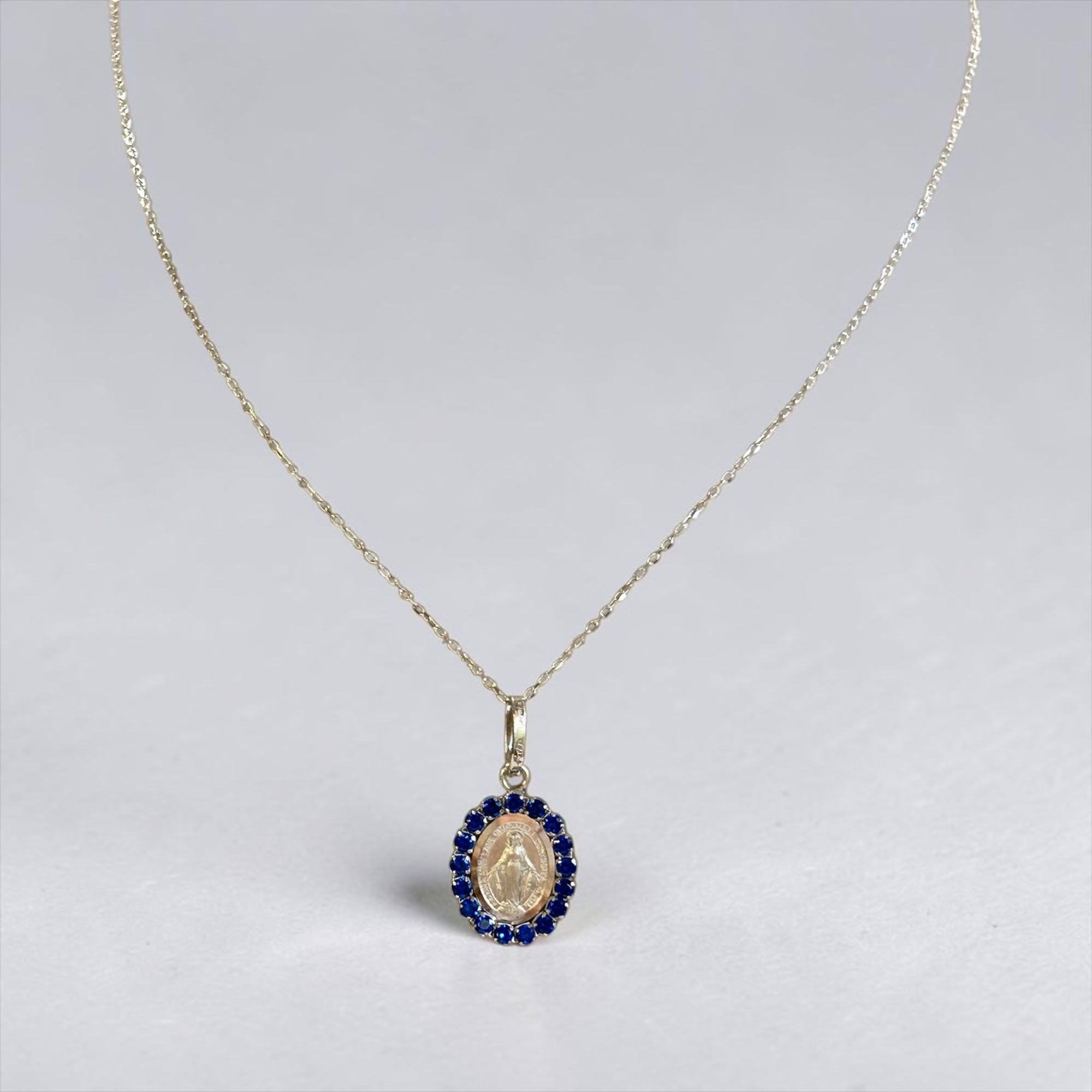 Collana Fede Blu