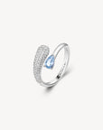Anello Fancy Cloud Light Blue