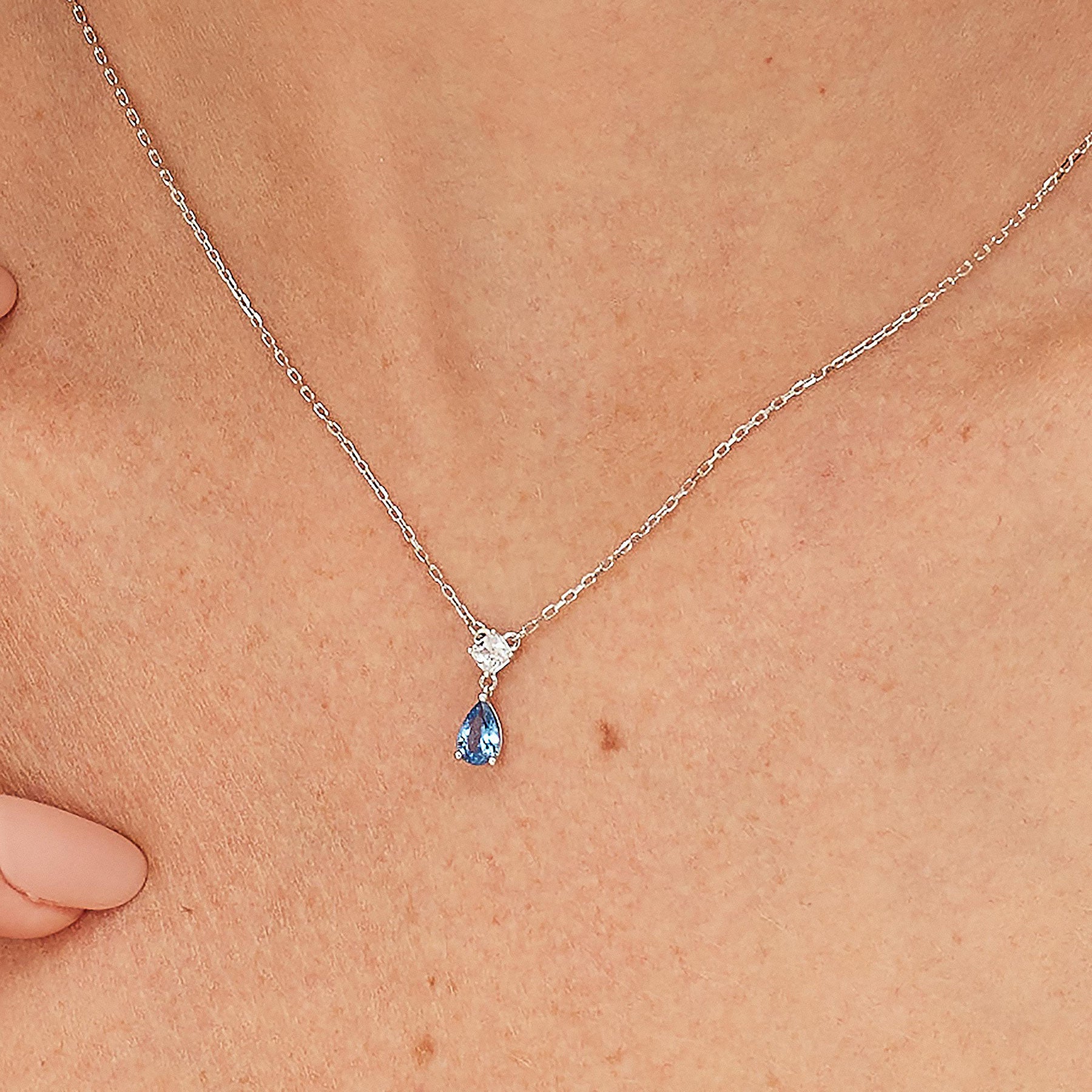 Collana Fancy Freedom Bluee 450mm